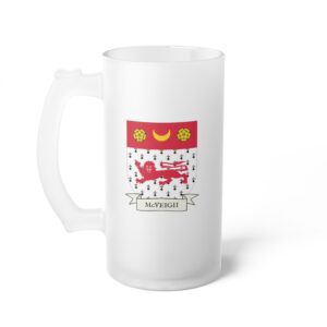 McVeigh Family Coat of Arms Beer Mug