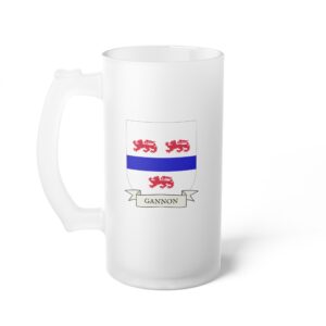 Gannon Family Coat of Arms Beer Mug
