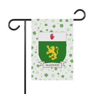 McGinnis Family Coat of Arms Garden Banner