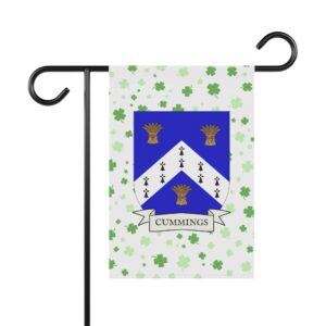 Cummings Family Coat of Arms Garden Banner