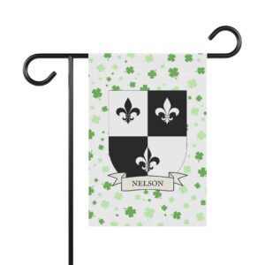 Nelson Family Coat of Arms Garden Banner