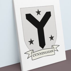 Cunningham Coat of Arms Canvas Wall Art