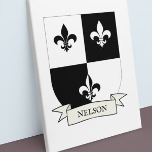 Nelson Coat of Arms Canvas Wall Art