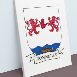 Donnelly Coat of Arms Canvas Wall Art