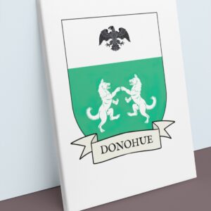 Donohue Coat of Arms Canvas Wall Art