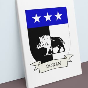 Doran Coat of Arms Canvas Wall Art