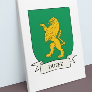Duffy Coat of Arms Canvas Wall Art