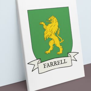 Farrell Coat of Arms Canvas Wall Art