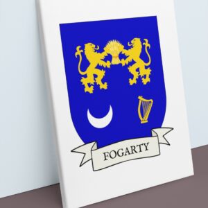 Fogarty Coat of Arms Canvas Wall Art