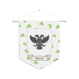 Reedy Family Coat of Arms Indoor Pennant