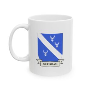 Needham Family Coat of Arms Coffee Mug