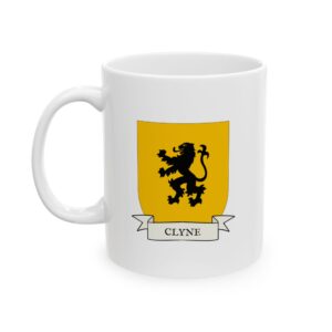 Clyne Family Coat of Arms Coffee Mug