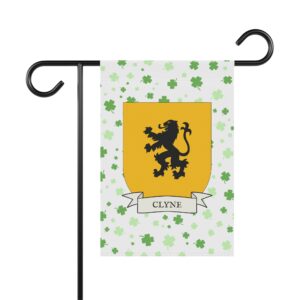 Clyne Family Coat of Arms Garden Banner