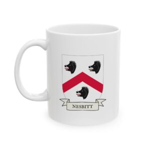 Nesbitt Family Coat of Arms Coffee Mug