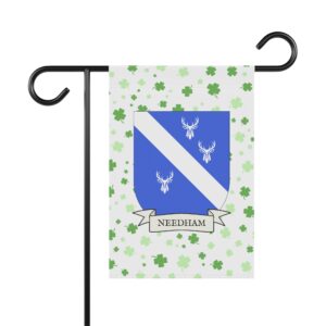 Needham Family Coat of Arms Garden Banner