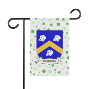 Moroney Family Coat of Arms Garden Banner
