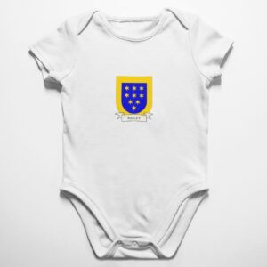 Bailey Coat of Arms Baby Onesie