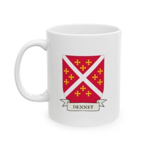Denney Family Coat of Arms Coffee Mug