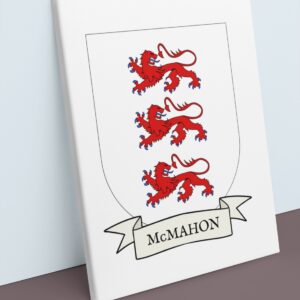 McMahon Coat of Arms Canvas Wall Art