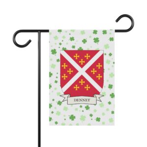 Denney Coat of Arms Garden Banner