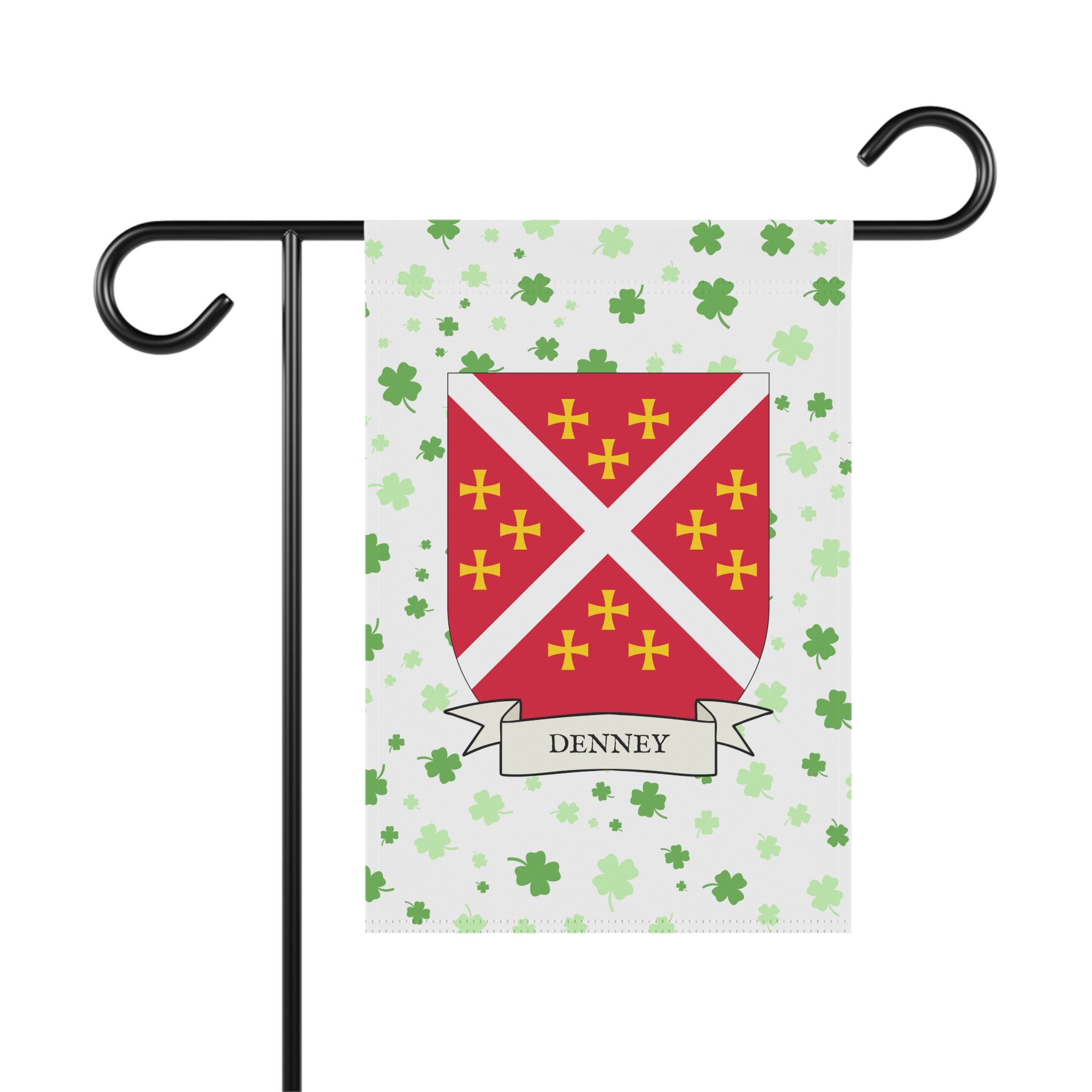 Denney Coat of Arms Garden Banner