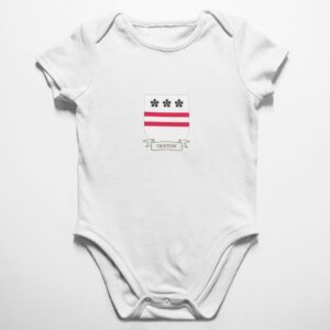 Denton Coat of Arms Baby Onesie