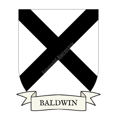 Baldwin Coat of Arms Shield