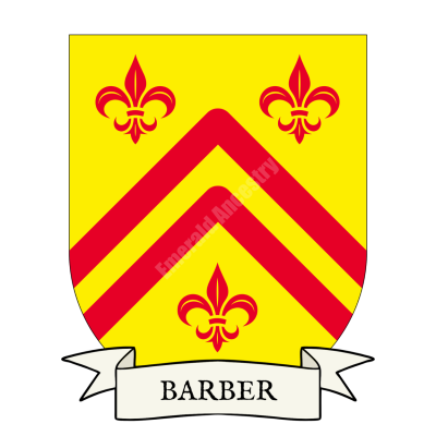 Barber Family Coat of Arms