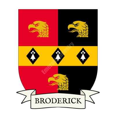 Broderick Family Coat of Arms