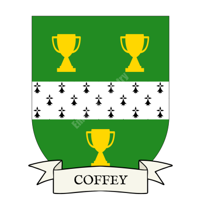 Coffey Coat of Arms Shield