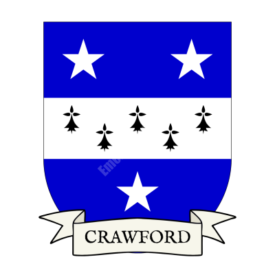 Crawford Coat of Arms Shield