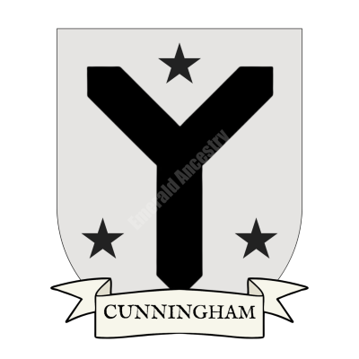 Cunningham Coat of Arms Shield