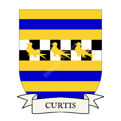 Curtis Coat of Arms Shield