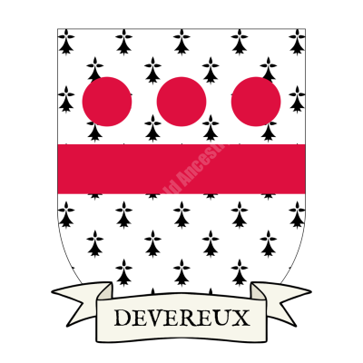 Devereux Family Coat of Arms