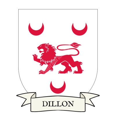 Dillon Coat of Arms Shield