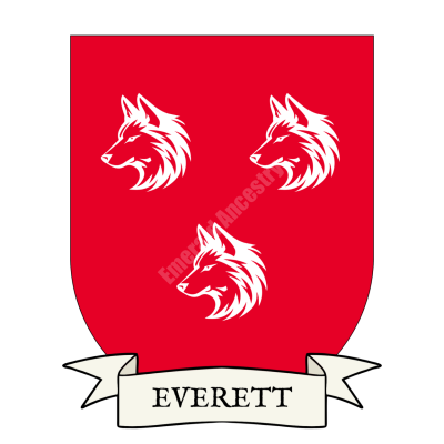 Everett Family Coat of Arms