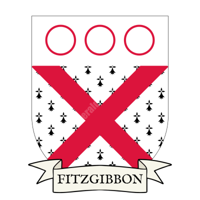 Fitzgibbon Family Coat of Arms Shield
