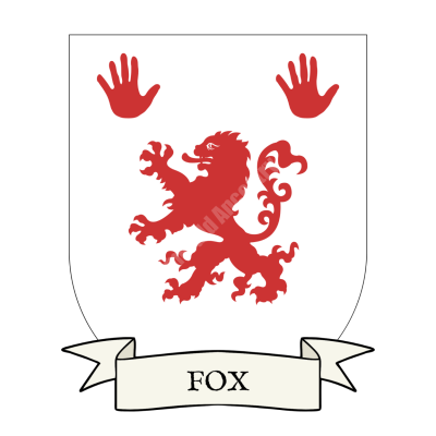 Fox Family Coat of Arms