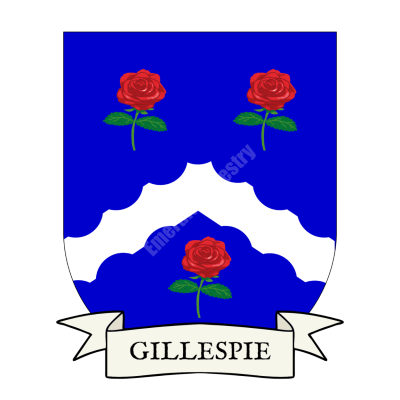 Gillespie Family Coat of Arms Shield
