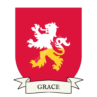 Grace Family Coat of Arms Shield