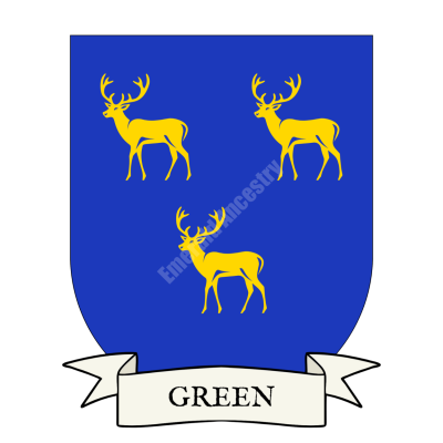 Green Family Coat of Arms