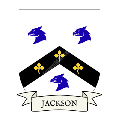 Jackson Family Coat of Arms Shield