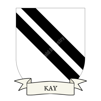 Kay Family Coat of Arms Shield