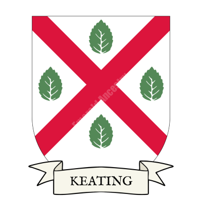 Keating Coat of Arms Shield