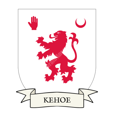 Kehoe Coat of Arms Shield