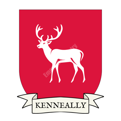 Kenneally Family Coat of Arms Shield