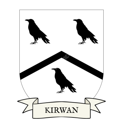Kirwan Family Coat of Arms