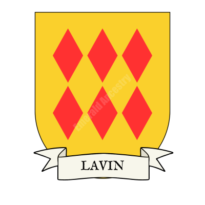 Lavin Family Coat of Arms