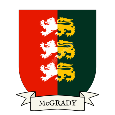McGrady Family Coat of Arms Shield