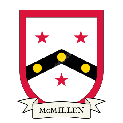 McMillen Family Coat of Arms Shield